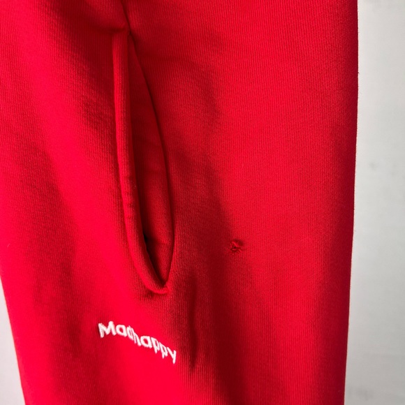 Madhappy red ladies size large jogger sweatpants NEW with tiny callout* - Picture 12 of 12